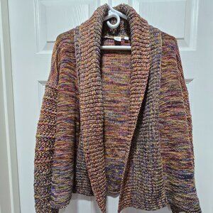 Gap Cardigan Ladies Gap for Good M Petite Colorful Open Front Sweater